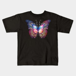 Enchanting Butterfly Watercolor Art Print Kids T-Shirt